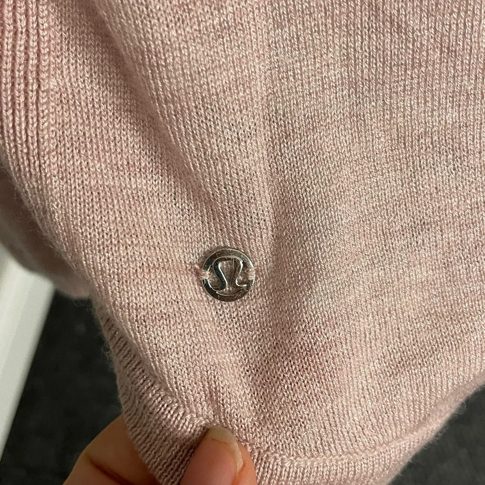 Women's Lululemon Hello Aloe Pullover Long Sleeve Sweater Pink Medium 6/8 - Picture 6 of 11